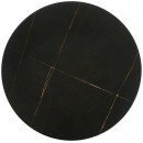 Стол журнальный HALMAR VERDE черный мрамор/черный